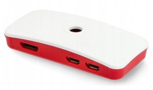 Oficjalny Raspberry Pi Zero etui - czerwono-biały 2