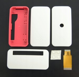 Oficjalny Raspberry Pi Zero etui - czerwono-biały 6