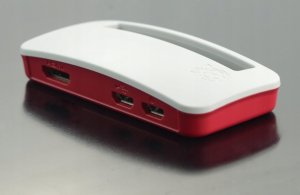 Oficjalny Raspberry Pi Zero etui - czerwono-biały 8