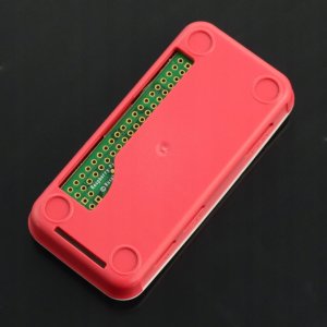 Oficjalny Raspberry Pi Zero etui - czerwono-biały 9