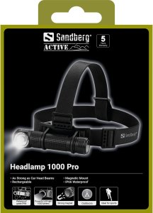 Latarka Sandberg Headlamp 1000 Pro 7