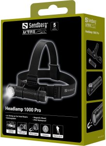 Latarka Sandberg Headlamp 1000 Pro 8