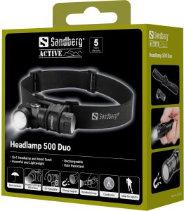 Latarka Sandberg Headlamp 500 Duo 5