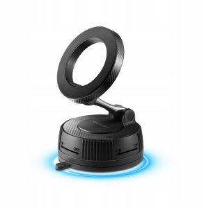 Spigen SPIGEN MFT36 VACUUMLOCK MAGNETIC MAGSAFE DASHBOARD CAR MOUNT BLACK 2