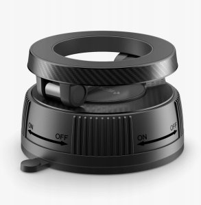 Spigen SPIGEN MFT36 VACUUMLOCK MAGNETIC MAGSAFE DASHBOARD CAR MOUNT BLACK 3