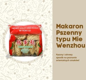 Wingman Makaron chiński w stylu Wenzhou pszenny gotowy w 3 min. rodzaj mie Wing Man 454g 3