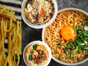 Wingman Makaron chiński w stylu Wenzhou pszenny gotowy w 3 min. rodzaj mie Wing Man 454g 4