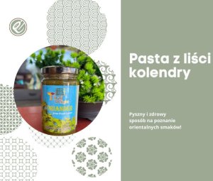 Thai Dancer Kolendra siekana pasta ze świeżych liści Thai coriander paste Thai delight 200g 3