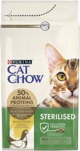 Purina PURINA Cat Chow Sterilised Karma bogata w indyka 1,5kg 2