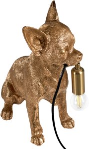 Lampa stołowa Beliani Lampa stołowa Pies ROCCO Złoty 3