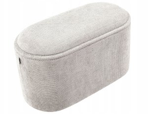 Beliani Ławka ze schowkiem ARTAS sznurkowy Szary 7