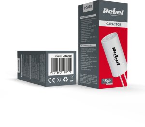 Rebel Kondensator 18uF 450V do silników jednofazowych 99