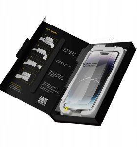 SpaceCase 2x Szkło hartowane z aplikatorem SPACECASE QuickFit Glass do iPhone 14 Pro Max 2