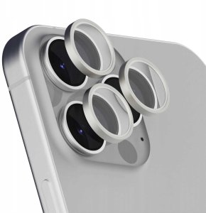 spacecase 2X Szkło Na Aparat Z Aplikatorem Quickfit Camera Do Iphone 16 Pro/16 Pro Max Szary 2