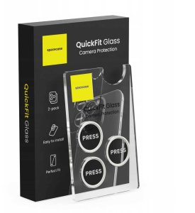spacecase 2X Szkło Na Aparat Z Aplikatorem Quickfit Camera Do Iphone 16 Pro/16 Pro Max Szary 8