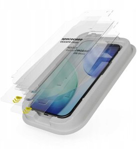 SpaceCase 2x Szkło hartowane z aplikatorem SPACECASE Quickfit Glass do iPhone 17 Air 3