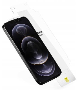 SpaceCase 2x Szkło hartowane z aplikatorem SPACECASE QuickFit Glass do iPhone 12 Pro Max 4