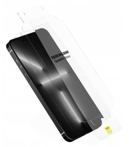 SpaceCase 2x Szkło hartowane z aplikatorem SPACECASE QuickFit Glass do iPhone 13 Pro Max/14 Plus 4