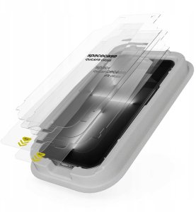 SpaceCase 2x Szkło hartowane z aplikatorem SPACECASE QuickFit Glass do iPhone 13 Pro Max/14 Plus 5