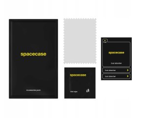 SpaceCase Szkło hartowane SPACECASE Glass Clear 2.5D do Poco F7 Pro/Ultra 5