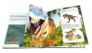 Morex Książka 3D Dinozaury 16182 3