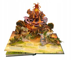 Morex Książka 3D Dinozaury 16182 4