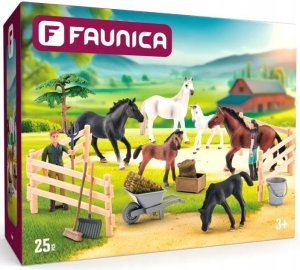 Figurka Woodyland WOODYLAND FAUNICA Zestaw koni 96036 60361 5