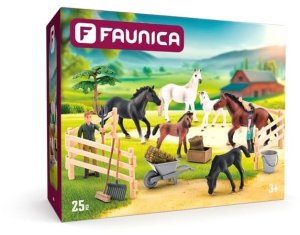 Figurka Woodyland WOODYLAND FAUNICA Zestaw koni 96036 60361 8