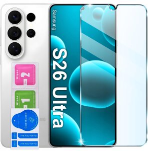 krainaGSM Etui do Samsung S26 Ultra CASE CLEAR BROKAT BŁYSZCZĄCE MIENIĄCE 2MM + SZKŁO 8