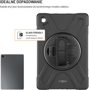 Etui na tablet Fixed Rugged dla Xiaomi Redmi Pad SE 8.7" czarne 2