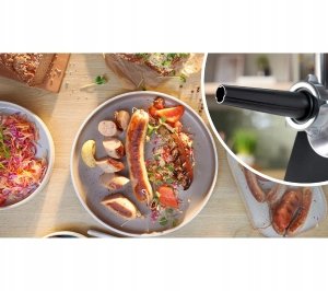 Maszynka do mielenia mięsa Bosch Maszynka do mięsa Bosch MFWS670B 2100W Szatkownica Wyciskarka do cytrusów 5