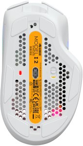 Mysz Aptel Mysz bezprzewodowa Glorious Model I 2 Wireless Mat Biała Gamingowa 11