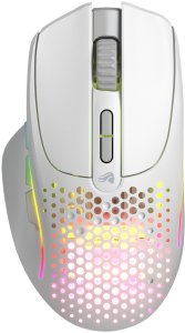 Mysz Aptel Mysz bezprzewodowa Glorious Model I 2 Wireless Mat Biała Gamingowa 12