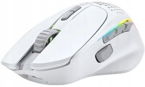 Mysz Aptel Mysz bezprzewodowa Glorious Model I 2 Wireless Mat Biała Gamingowa 4