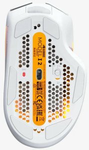 Mysz Aptel Mysz bezprzewodowa Glorious Model I 2 Wireless Mat Biała Gamingowa 9