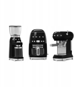 Ekspres ciśnieniowy Smeg Ekspres ciśnieniowy Smeg ECF02BLEU 1350W 15 barów Kolbowy Czarny 3