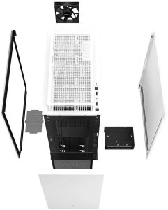 Obudowa SilentiumPC Obudowa do komputera DeepCool CH510 Midi Tower ATX Okno Tunel Gaming Biała 12