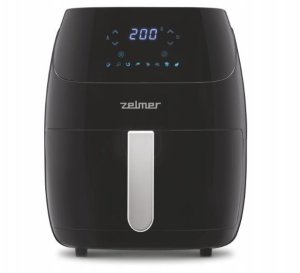 Frytkownica beztłuszczowa Zelmer Frytkownica beztłuszczowa Zelmer ZAF5500B 1500W do Smażenia Pieczenia Grill 2