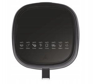 Frytkownica beztłuszczowa Zelmer Frytkownica beztłuszczowa Zelmer ZAF5500B 1500W do Smażenia Pieczenia Grill 4