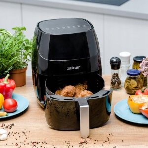 Frytkownica beztłuszczowa Zelmer Frytkownica beztłuszczowa Zelmer ZAF5500B 1500W do Smażenia Pieczenia Grill 5