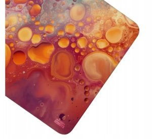 Spigen Podkładka pod mysz Humans+Robots 8E Seething Colors 90 x 40cm Różowa 4