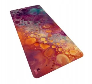 Spigen Podkładka pod mysz Humans+Robots 8E Seething Colors 90 x 40cm Różowa 5