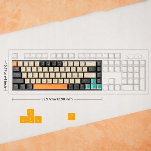 Klawiatura Redragon Klawiatura mechaniczna Redragon K633 Ryze Red Switch USB Czarno-złoty 13