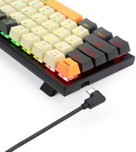Klawiatura Redragon Klawiatura mechaniczna Redragon K633 Ryze Red Switch USB Czarno-złoty 14