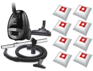 Odkurzacz Amica Odkurzacz tradycyjny workowy Amica Ora VM 1021 700W 2L Czarny 8