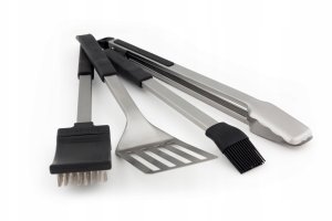 Maltec Akcesoria do grillowania Broil King Szczypce Łopatka Pędzelek Szczotka 5