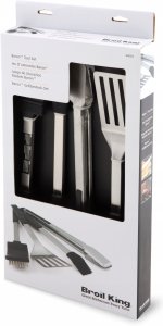 Maltec Akcesoria do grillowania Broil King Szczypce Łopatka Pędzelek Szczotka 7