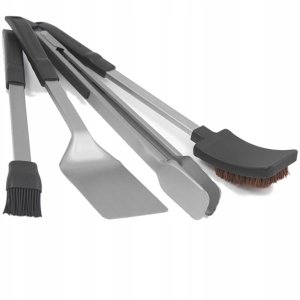 Maltec Akcesoria do grillowania Broil King Szczypce Łopatka Pędzelek Szczotka 9