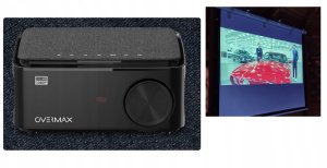 Projektor Overmax Projektor Overmax Multipic 5.1 6000 ANSI lumen pilot kabel HDMI 5