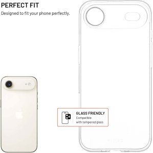 Fixed Etui Story Slim dla Apple iPhone Air 0,6 mm przezroczyste 2